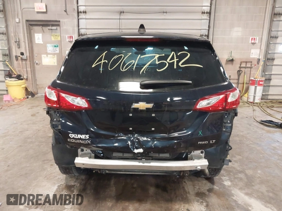 2020 Chevrolet Equinox LT with VIN 3GNAXUEV2LS582389, listed as a IAAI auction lot 41427786 with 66,641 mi miles and . Bid and sale history available at DreamBid. Image 16.