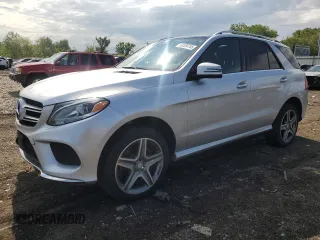 2016 Mercedes-Benz GLE 400 with VIN 4JGDA5GBXGA678189, listed as a Copart auction lot 58309745 with 109,926 mi miles and Salvage title. Bid and sale history available at DreamBid. Image 1.
