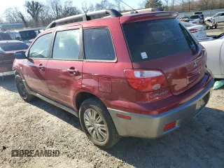 2005 Mitsubishi Outlander LS with VIN JA4LX31F65U040946, listed as a Copart auction lot 87074634 with 168,406 mi miles and Salvage Title. Bid and sale history available at carsss.com. Image 2.