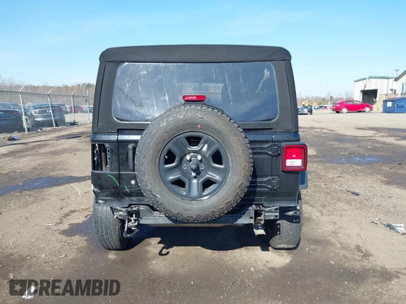 2018 Jeep Wrangler Unlimited Sport S с VIN 1C4HJXDG4JW150840, выставлен на аукционе IAAI как лот 41674204 с пробегом 96 177 миль миль и . История ставок и продаж доступна на DreamBid. Изображение 16.