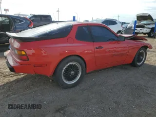 1983 Porsche 944 with VIN WP0AA0943DN452198, listed as a Copart auction lot 67845454 with 62,997 mi miles and Salvage Title. Bid and sale history available at DreamBid. Image 3.