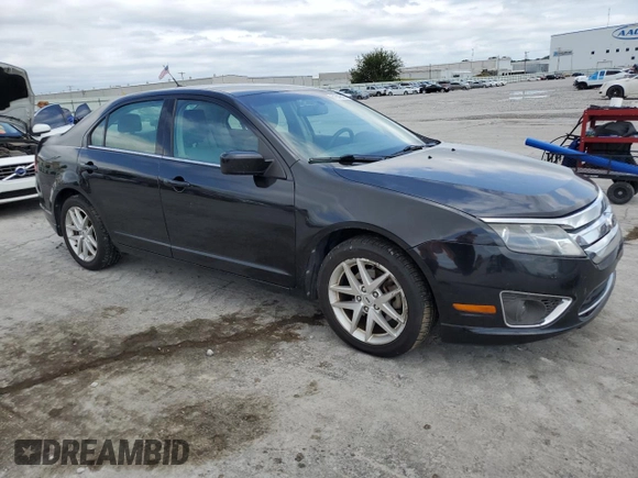 2012 Ford Fusion SEL with VIN 3FAHP0JG8CR274308, listed as a Copart auction lot 61644845 with 209,603 mi miles and Salvage title. Bid and sale history available at DreamBid. Image 4.
