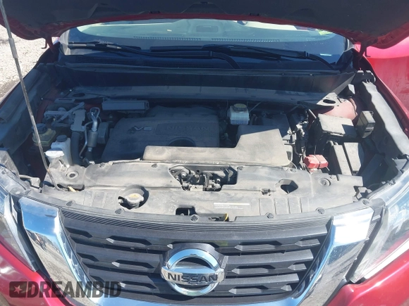 2018 Nissan Pathfinder SV z VIN 5N1DR2MM5JC614716, wystawiony jako IAAI lot #41762250 z przebiegiem 94 825 mil mil oraz . Historia ofert i sprzedaży dostępna na DreamBid. Obrazek 10.