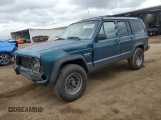 1996 Jeep Cherokee Sport with VIN 1J4FJ68S3TL251074, listed as a Copart auction lot 59593955 with 181,482 mi miles and Salvage title. Bid and sale history available at DreamBid. Image 1.