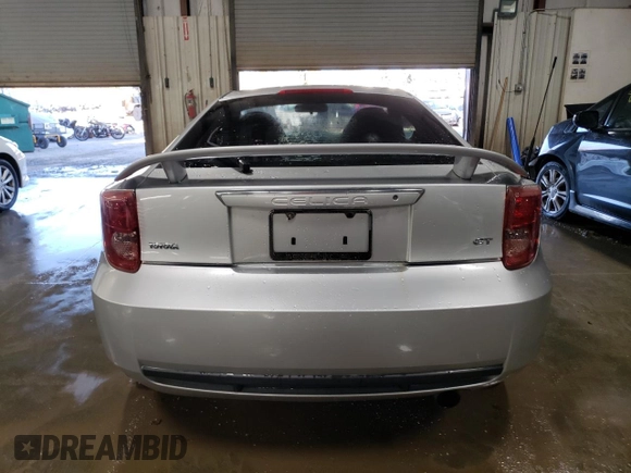 2005 Toyota Celica GT with VIN JTDDR32T450181983, listed as a Copart auction lot 81413654 with 178,232 mi miles and Salvage Title. Bid and sale history available at carsss.com. Image 6.