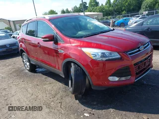 2015 Ford Escape Titanium with VIN 1FMCU9J98FUC01841, listed as a IAAI auction lot 42657937 with 20,165 mi miles and . Bid and sale history available at DreamBid. Image 1.