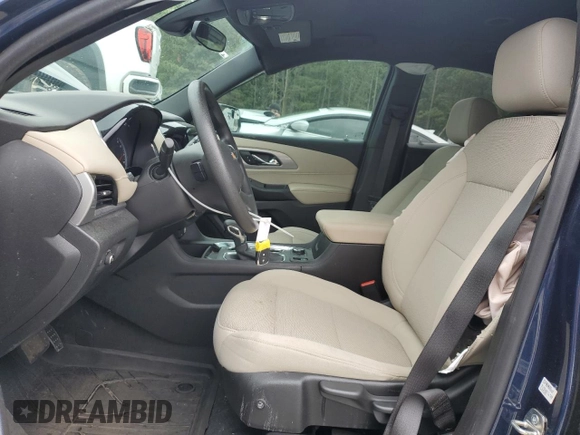 2022 Chevrolet Traverse LS with VIN 1GNERFKW7NJ137154, listed as a Copart auction lot 53949025 with 60,404 mi miles and Salvage title. Bid and sale history available at DreamBid. Image 7.