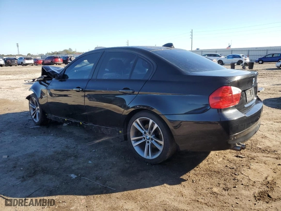 2007 BMW 3 Series 328i with VIN WBAVA335X7KX83285, listed as a Copart auction lot 88534125 with 0 mi miles and Salvage Title. Bid and sale history available at carsss.com. Image 2.