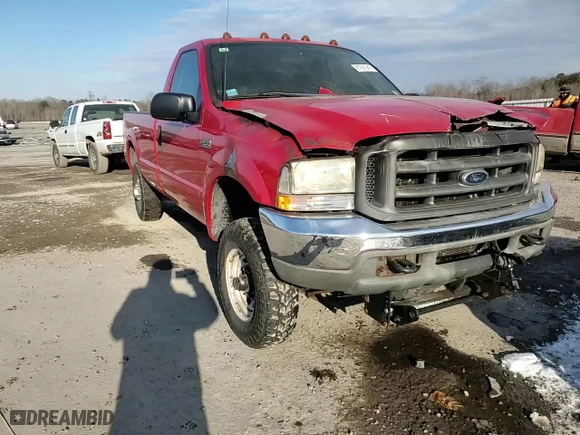 2003 Ford Super Duty F-250 XL with VIN 1FTNF21L13EA67562, listed as a Copart auction lot 87691945 with 0 mi miles and Salvage Title. Bid and sale history available at carsss.com. Image 10.
