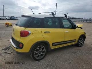 2014 FIAT 500L Trekking with VIN ZFBCFADH3EZ004146, listed as a Copart auction lot 86644234 with Not Provided miles and Salvage Title. Bid and sale history available at DreamBid. Image 3.