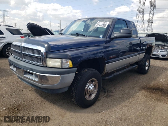 2001 Dodge Ram 2500 with VIN 1B7KF23641J506929, listed as a Copart auction lot 67522394 with 224,178 mi miles and Clean Title. Bid and sale history available at carsss.com. Image 1.