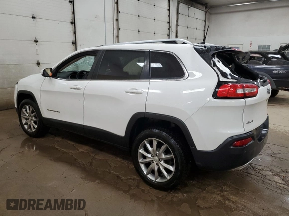 2017 Jeep Cherokee Limited with VIN 1C4PJMDS0HD214781, listed as a Copart auction lot 54001185 with 75,593 mi miles and Clean title. Bid and sale history available at DreamBid. Image 2.
