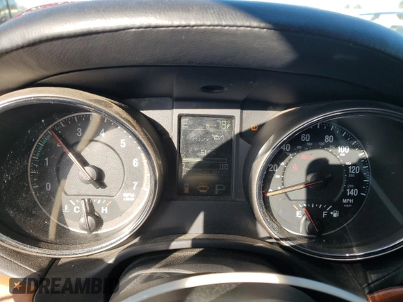 2013 Jeep Grand Cherokee Overland with VIN 1C4RJFCT8DC523252, listed as a Copart auction lot 48706965 with 173,325 mi miles and Salvage Title. Bid and sale history available at carsss.com. Image 9.