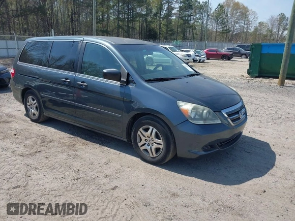 2006 Honda Odyssey LX with VIN 5FNRL38276B074855, listed as a IAAI auction lot 41914975 with 245,881 mi miles. Bid and sale history available at carsss.com. Image 1.