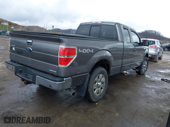 2012 Ford F-150 XL with VIN 1FTFX1EF9CFC52937, listed as a IAAI auction lot 41798536 with 108,093 mi miles. Bid and sale history available at carsss.com. Image 4.