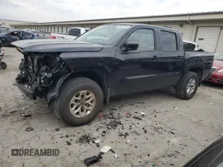 2024 Nissan Frontier PRO-4X with VIN 1N6ED1EK9RN612186, listed as a Copart auction lot 85501314 with 19,613 mi miles and Salvage Title. Bid and sale history available at carsss.com. Image 1.