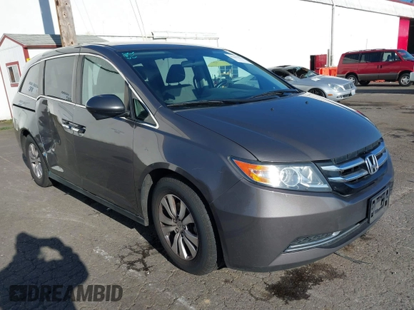 2016 Honda Odyssey SE with VIN 5FNRL5H32GB089740, listed as a IAAI auction lot 41402635 with 120,666 mi miles and . Bid and sale history available at DreamBid. Image 1.