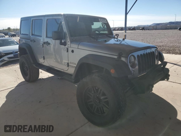 2018 Jeep Wrangler JK Unlimited Sport S with VIN 1C4HJWDG0JL818368, listed as a Copart auction lot 42147475 with 136,893 mi miles and Salvage Title. Bid and sale history available at carsss.com. Image 4.