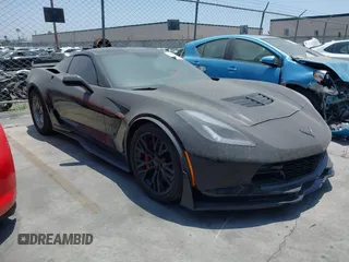 2016 Chevrolet Corvette Z06 2LZ with VIN 1G1YR2D61G5611860, listed as a IAAI auction lot 42342655 with 37,256 mi miles and . Bid and sale history available at DreamBid. Image 1.