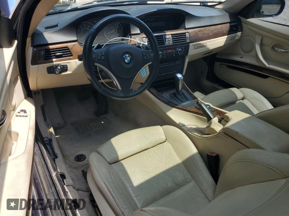 2011 BMW 3 Series 328i with VIN WBAKE3C51BE441707, listed as a Copart auction lot 62581005 with 132,115 mi miles and Salvage title. Bid and sale history available at DreamBid. Image 8.