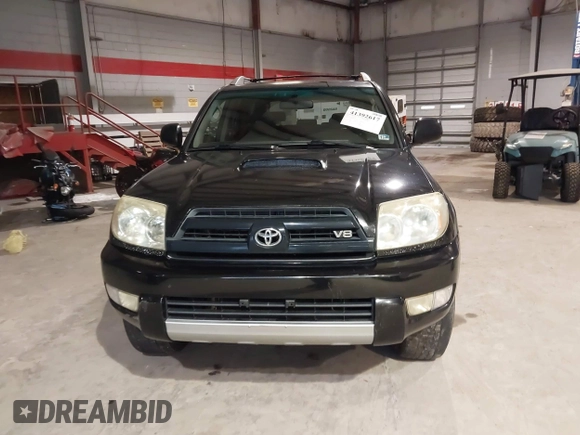 2005 Toyota 4Runner SR5 with VIN JTEBT14R258027168, listed as a IAAI auction lot 41392617 with 277,965 mi miles and . Bid and sale history available at DreamBid. Image 12.