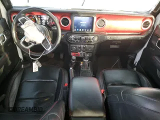 2021 Jeep Wrangler Unlimited Rubicon with VIN 1C4JJXFM2MW520188, listed as a Copart auction lot 86920344 with 91,861 mi miles and Salvage Title. Bid and sale history available at carsss.com. Image 8.
