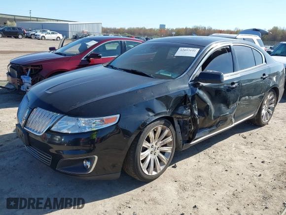 2010 Lincoln MKS with VIN 1LNHL9ER9AG611882, listed as a IAAI auction lot 42093141 with 153,627 mi miles. Bid and sale history available at carsss.com. Image 2.