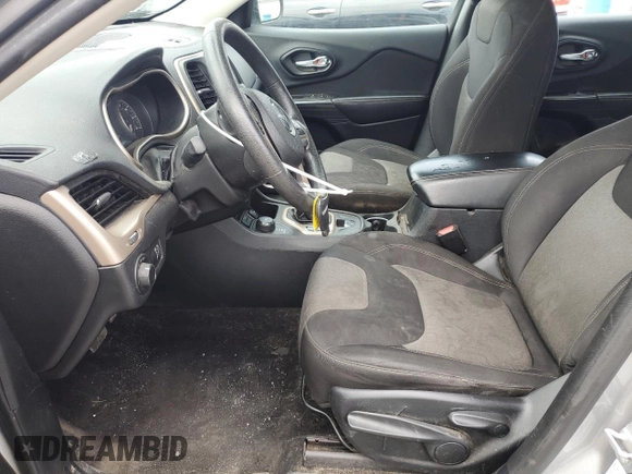 2014 Jeep Cherokee Sport with VIN 1C4PJMAB5EW209886, listed as a Copart auction lot 54854635 with 153,584 mi miles and Clean Title. Bid and sale history available at carsss.com. Image 7.