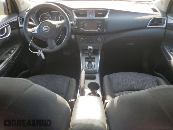 2017 Nissan Sentra SV with VIN 3N1AB7AP1HL722100, listed as a Copart auction lot 53666915 with 147,299 mi miles and Salvage Title. Bid and sale history available at carsss.com. Image 8.