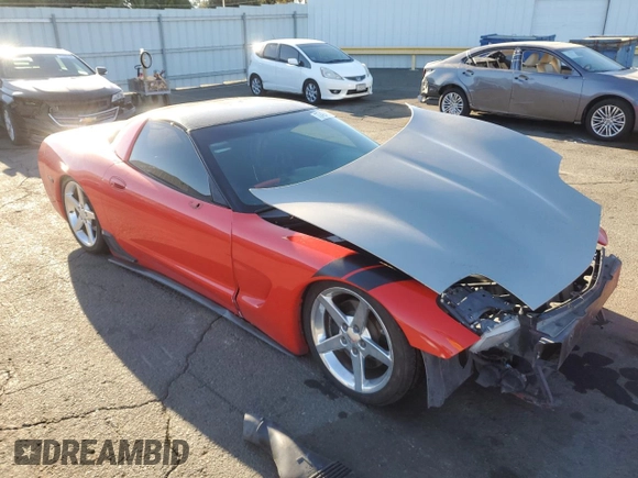 1999 Chevrolet Corvette with VIN 1G1YY22G0X5103362, listed as a Copart auction lot 77494674 with 0 mi miles and Salvage Title. Bid and sale history available at carsss.com. Image 4.