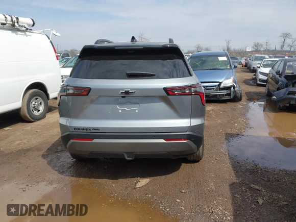 2025 Chevrolet Equinox AWD LT with VIN 3GNAXPEG0SL113667, listed as a IAAI auction lot 41902544 with 15,997 mi miles. Bid and sale history available at carsss.com. Image 17.