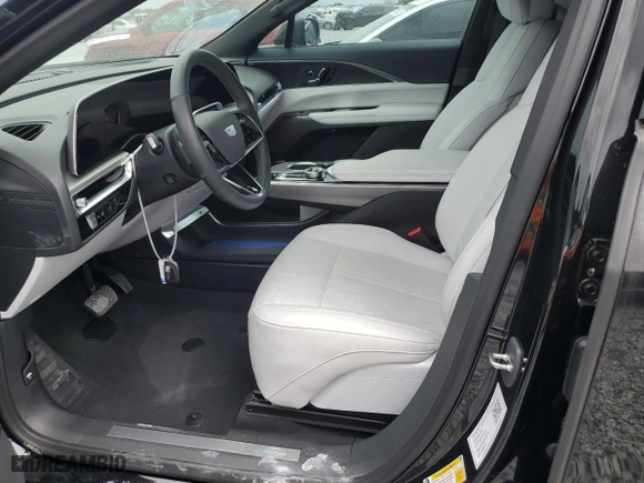 2024 Cadillac LYRIQ Sport with VIN 1GYKPTRK4RZ108926, listed as a Copart auction lot 52029685 with 10,284 mi miles and Salvage Title. Bid and sale history available at carsss.com. Image 7.