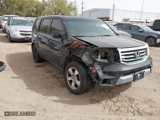 2012 Honda Pilot EX-L with VIN 5FNYF4H6XCB053800, listed as a IAAI auction lot 41806961 with 233,456 mi miles. Bid and sale history available at carsss.com. Image 1.