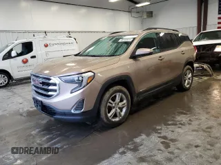 2018 GMC Terrain SLE with VIN 3GKALTEV9JL136881, listed as a Copart auction lot 49105925 with 169,626 mi miles and Salvage Title. Bid and sale history available at carsss.com. Image 1.