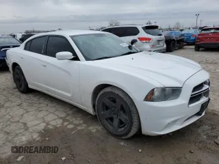 2011 Dodge Charger Police with VIN 2B3CL1CT1BH539937, listed as a Copart auction lot 48006625 with 190,069 mi miles and Clean title. Bid and sale history available at DreamBid. Image 4.