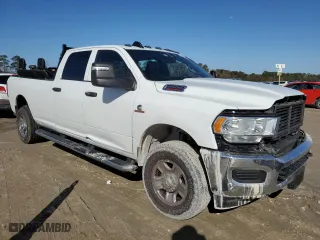 2024 Ram 2500 Tradesman with VIN 3C6UR5HL6RG253486, listed as a Copart auction lot 43462095 with 34,638 mi miles and Salvage Title. Bid and sale history available at carsss.com. Image 4.