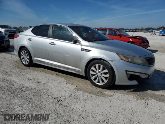 2014 Kia Optima EX with VIN 5XXGN4A77EG302278, listed as a Copart auction lot 46135025 with 218,869 mi miles and Salvage Title. Bid and sale history available at carsss.com. Image 4.