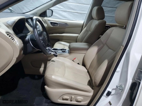 2018 Nissan Pathfinder SV with VIN 5N1DR2MM8JC606268, listed as a Copart auction lot 48421475 with 63,021 mi miles and Salvage Title. Bid and sale history available at carsss.com. Image 7.