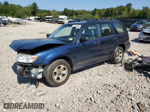 2006 Subaru Forester 2.5 X with VIN JF1SG63686H741486, listed as a Copart auction lot 70025004 with 0 mi miles and Salvage Title. Bid and sale history available at carsss.com. Image 1.