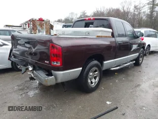 2004 Dodge 1500 SLT with VIN 1D7HA18D14J124376, listed as a IAAI auction lot 41772597 with 217,421 mi miles and . Bid and sale history available at DreamBid. Image 4.