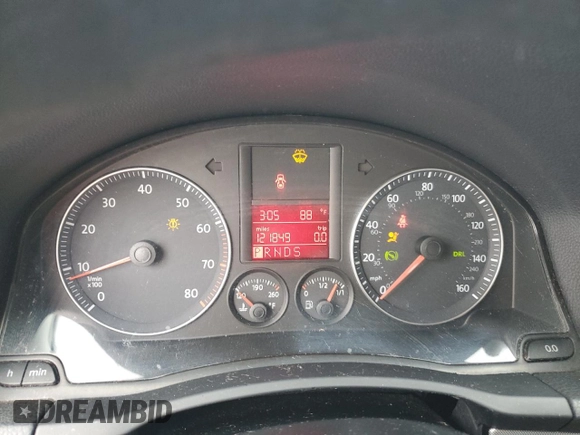 2009 Volkswagen Jetta S z VIN 3VWJM71K49M094862, wystawiony jako Copart lot #51166725 z przebiegiem 121 849 mil mil oraz Szkoda całkowita • Salvage title. Historia ofert i sprzedaży dostępna na DreamBid. Obrazek 9.