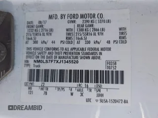 2018 Ford Transit Connect XLT with VIN NM0LS7F7XJ1345520, listed as a IAAI auction lot 42387801 with 98,035 mi miles and . Bid and sale history available at DreamBid. Image 9.