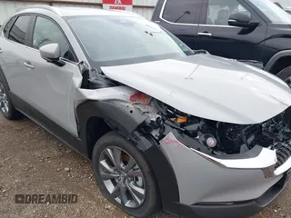 2025 Mazda CX-30 S Preferred with VIN 3MVDMBCM7SM771411, listed as a IAAI auction lot 41290560 with 4 mi miles and . Bid and sale history available at DreamBid. Image 19.