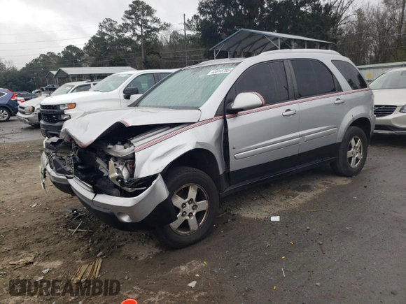2006 Chevrolet Equinox LT with VIN 2CNDL63FX66040058, listed as a Copart auction lot 45015705 with 356,632 mi miles and Salvage Title. Bid and sale history available at carsss.com. Image 1.