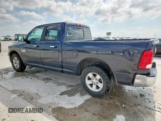 2018 Ram 1500 SLT with VIN 1C6RR6GG9JS114370, listed as a Copart auction lot 59594625 with 169,507 mi miles and Salvage title. Bid and sale history available at DreamBid. Image 2.