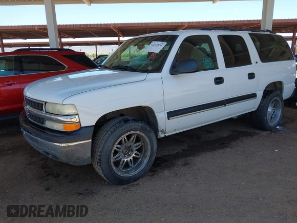 2001 Chevrolet Suburban LS z VIN 3GNEC16T01G138002, wystawiony jako IAAI lot #42317851 z przebiegiem 226 769 mil mil oraz . Historia ofert i sprzedaży dostępna na DreamBid. Obrazek 2.