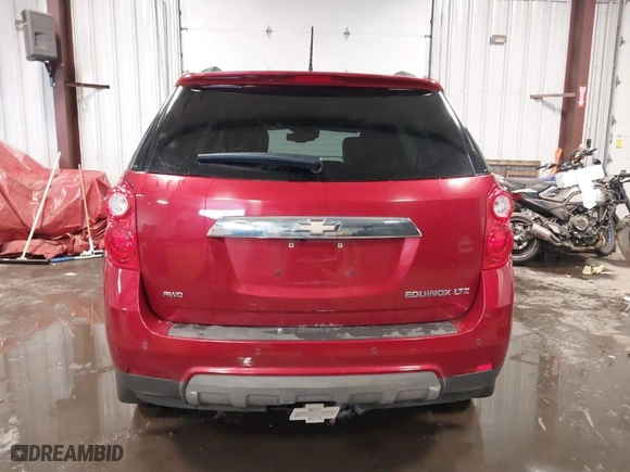 2013 Chevrolet Equinox LTZ with VIN 2GNFLGEK7D6213049, listed as a IAAI auction lot 41589133 with 64,486 mi miles. Bid and sale history available at carsss.com. Image 16.