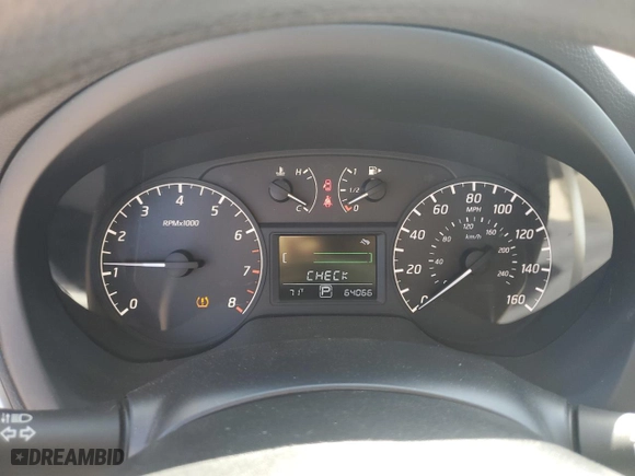 2015 Nissan Sentra S with VIN 3N1AB7AP8FY335446, listed as a Copart auction lot 54152695 with 64,066 mi miles and Salvage Title. Bid and sale history available at carsss.com. Image 9.