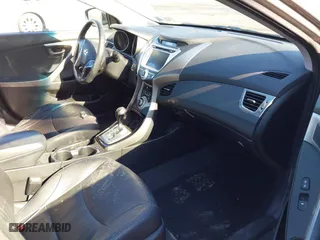2012 Hyundai Elantra GLS with VIN 5NPDH4AE6CH128522, listed as a IAAI auction lot 41827549 with 145,236 mi miles. Bid and sale history available at carsss.com. Image 5.