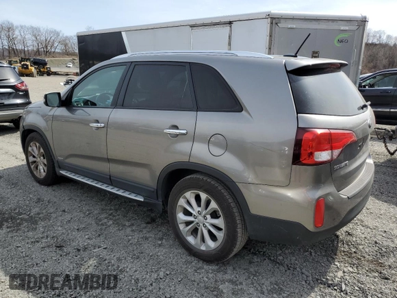 2014 Kia Sorento EX with VIN 5XYKUDA78EG498501, listed as a Copart auction lot 51641285 with 88,472 mi miles and Clean Title. Bid and sale history available at carsss.com. Image 2.
